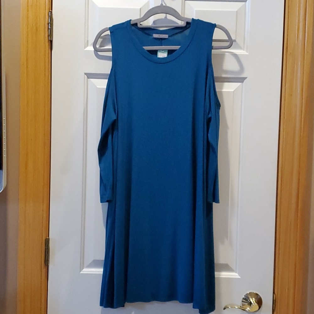 Cold shoulder dress